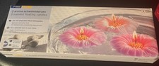 3 Blumige Aroma Schwimmkerzen