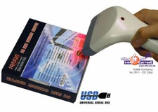 BARCODE-SCANNER STRICHCODESCANNER USB HANDSCANNER INFRAROT F. NOTEBOOK&POS-KASSE