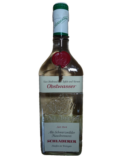 Schladerer obstwasser - obstwasser, 38%