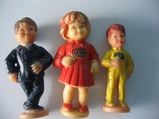 "EDUSCHO - Figuren", 3 Stück, blau-rot-gelbaus den 50er