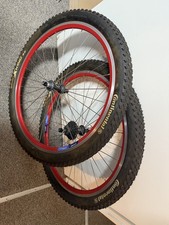 Alesa X-Plorer 26" Laufradsatz Wheelset Shimano XTR clincher Laufräder + Conti