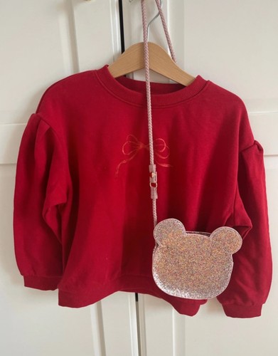Pullover schleife rot neu - pullover,