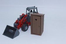 Plumpsklo  Toilette Klo 1:32 WC für Landschadt RC Modellbau Diorama Spur 1