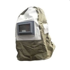 Sandstrahlmaske Schutzmaske Sandstrahler Helm Schutz Sandstrahlhaube Kappe