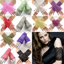 SPITZE ARMSTULPEN ELASTISCHEN GOTHIC FESTIVAL PRINCESS LOLITA PUNK HOCHZEIT WGT 