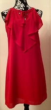 Young Couture by Barbara Schwarzer, Kleid , rot, Gr. 36 ,Neu Ohne Etikett 