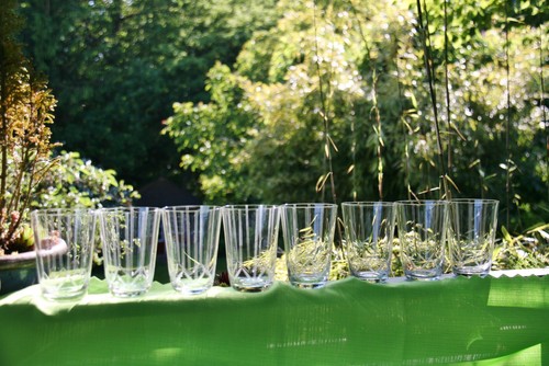 Zarte wassergläser stück - wassergläser,