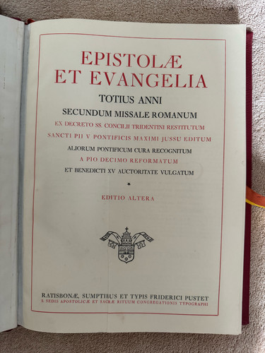 Epistolae evangelia - et,