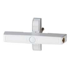 ABUS 2520 Fenstersicherung für Flügelfenster abschließbar Farbe Weiss