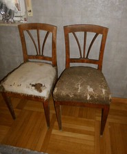 2 frühe Original Biedermeier