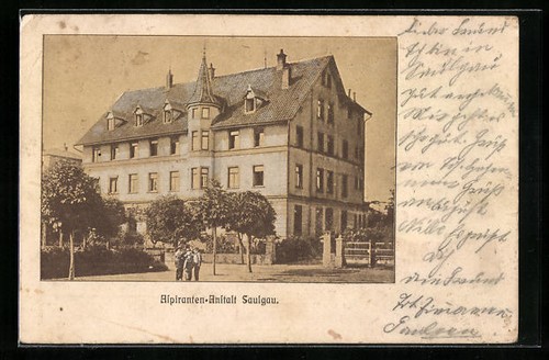 Saulgau ansichtskarte - saulgau,,