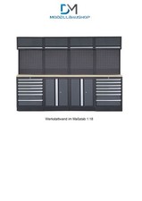 Werkstattwand Werkbank Tisch