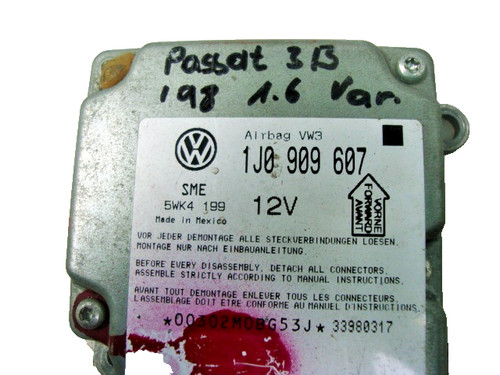 Airbag steuergerät 1j0909607 - airbag,