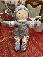 NEU gestrickte  Puppensachen Puppenkleidung für Babypuppe Puppe Krümelchen 30cm