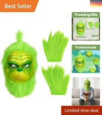 Grinch Kostüm, Furry Head Mit