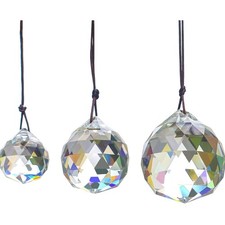 Kristallkugel Prisma Set 3
