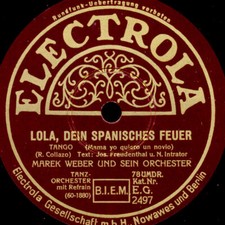 MAREK WEBER & REFRAIN  Lola