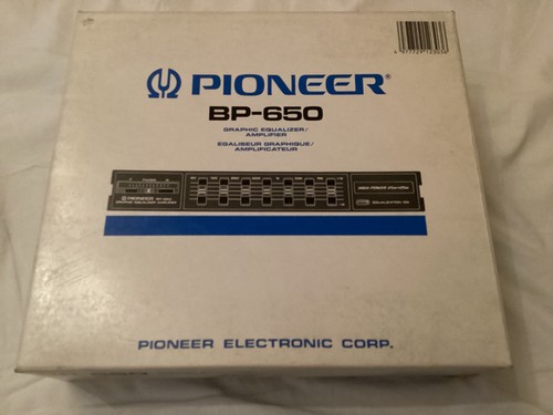 Pioneer 650 equalizer - pioneer,