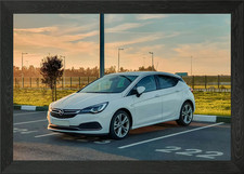 Opel Astra Gerahmtes Wandbild