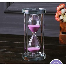 Sanduhr Kristall Timer 15 30 60 Min Glas Dekoration Geschenk