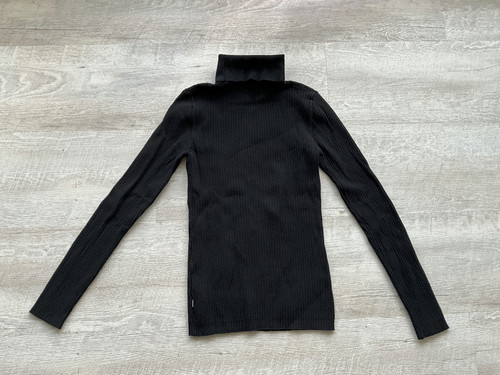 Rollkragenshirt m schwarz - rollkragenshirt, gr.