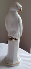 Hutschenreuther Porzellan Figur Grosser Falke Greifvogel 38,5 cm