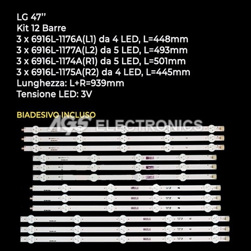 Kit bars strip - kit,