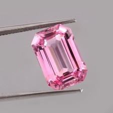 9.00Ct Natürlich Klassisch Ceylon Padparadscha Saphir Lose Strahlender Schnitt