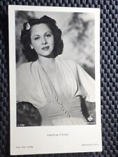 Autogrammkarte Schauspieler Hertha Feiler - wohl vor 1945 - UFA