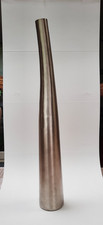 Vase  H.R.W. Fink, Metall fein gebürstet, Collection Silver,  45,5 cm , HRW Fink