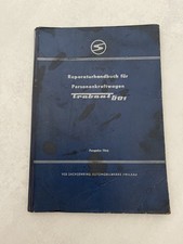 DDR Reparaturhandbuch Trabant 601 VEB Sachsenring Automobilwerke Zwickau