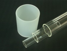 Gartenlampe Plexiglas Rohr