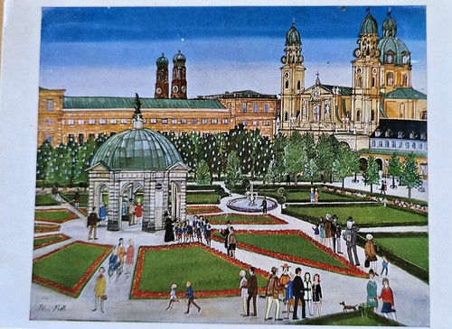 München hofgarten petra - ak,