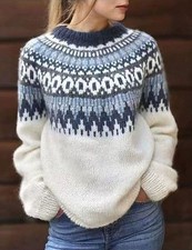 Damen norweger pullover pulli - damen,