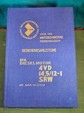 BEDIENUNGSANLEITUNG DDR-MOTOR VEB IFA Motorenwerke Nordhausen 1975/76 f. W 50?