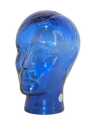 Blauer glaskopf für - blauer,