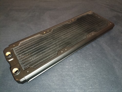 Radiator 360mm black - radiator, ice