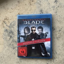 X Blu Ray Blade 3 Trinity Extended Cut FSK 18 Uncut Wesley snipes