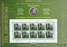 BRD Bund Numisblatt 2/2008 -