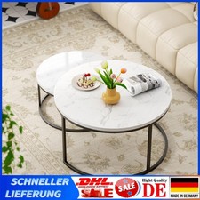 Couchtisch Rund 2er Set