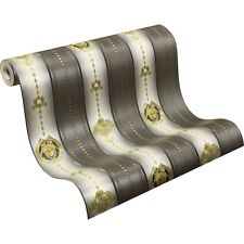 Tapete Satin Barock Medusa Streifen Hermitage Glanz 6552-71 (3,11€/1qm)