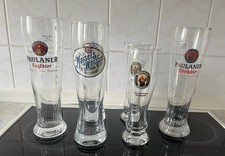 6 Weißbier Gläser Franziskaner Meisel‘s Paulaner