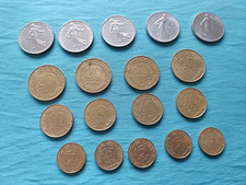 Münzen 5x1 Franc 4x20 4x10