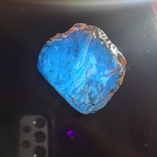 Blauer Bernstein aus Sumatra