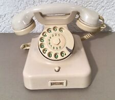 Telefon Wählscheiben, Elfenbeinfarben Vintage ORIGINAL Rarität, Post W48