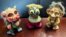 ?‍♂️ Norwegische Troll-Figuren – 3 Stück aus Stein, 9 cm hoch, Handarbeit ?‍♂️