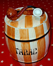 Tabaktopf TABAC Keramik  mit