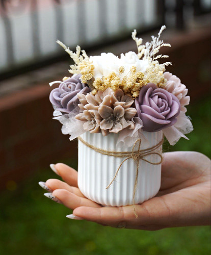 Handgemachtes blumenbouquet - handgemachtes,