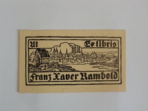 Exlibris für franz xaver - für,