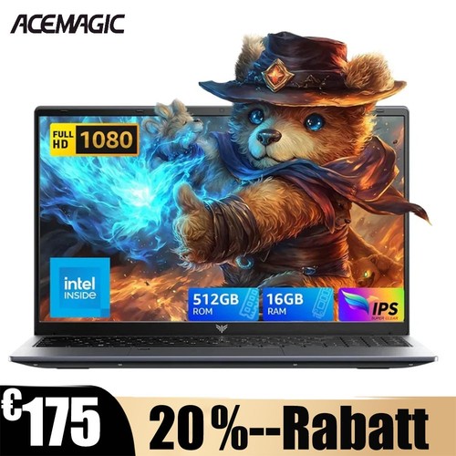 Acemagic zoll fhd laptop - zoll,